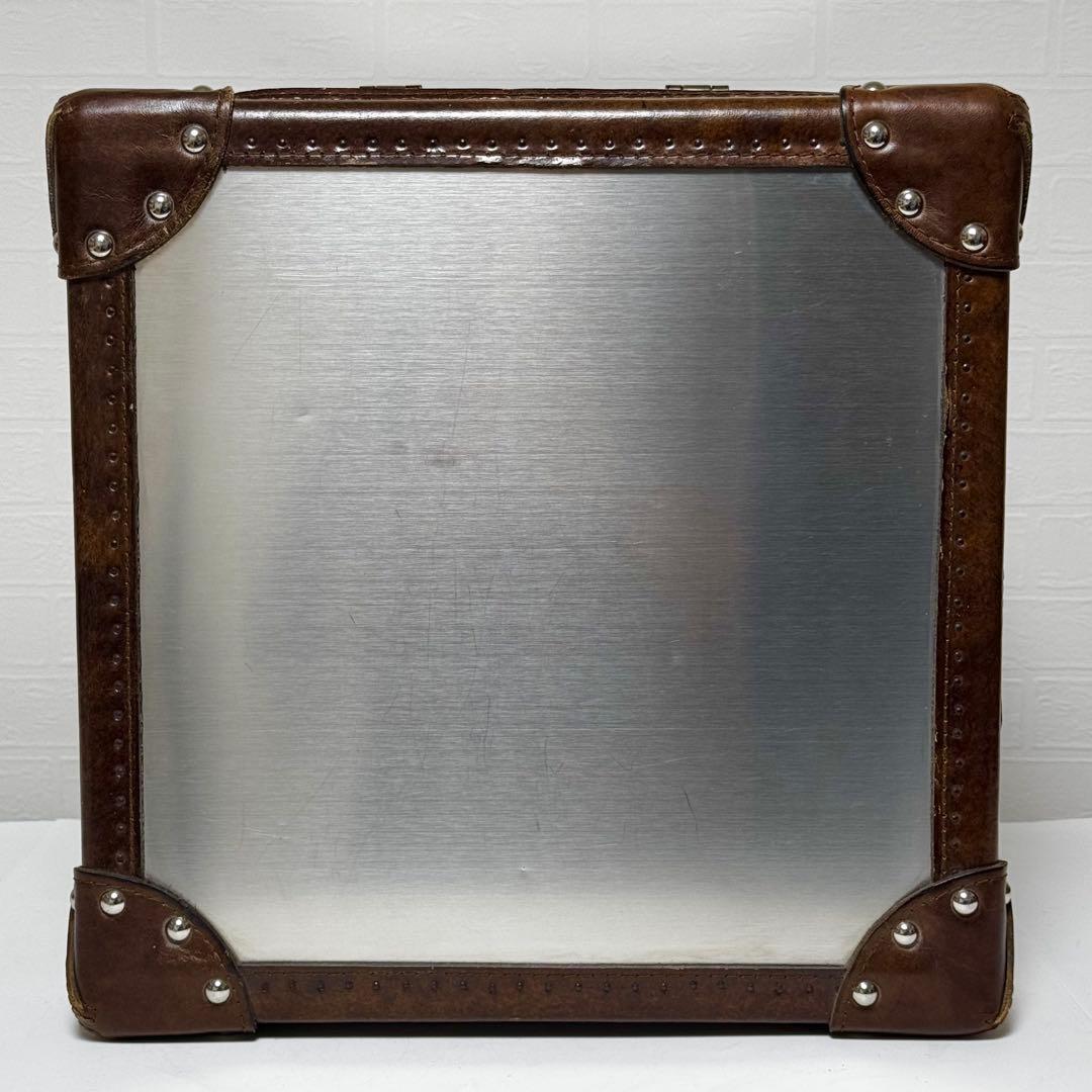 【貴重】HALO ハロ パリストランク ブラッシュドスチール サイドテーブル