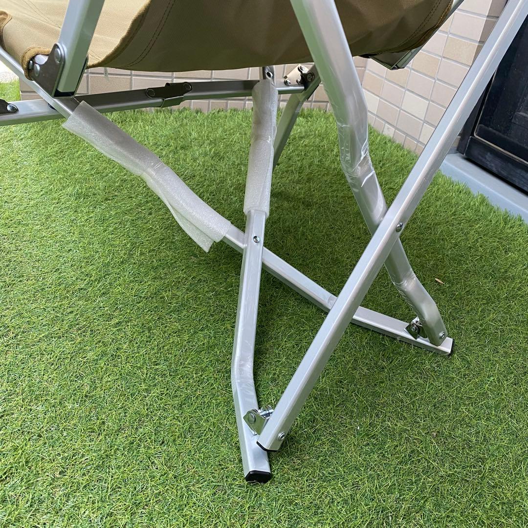 リリー【新品スノーピークOEM品】ローチェア30 カーキ 3脚セット