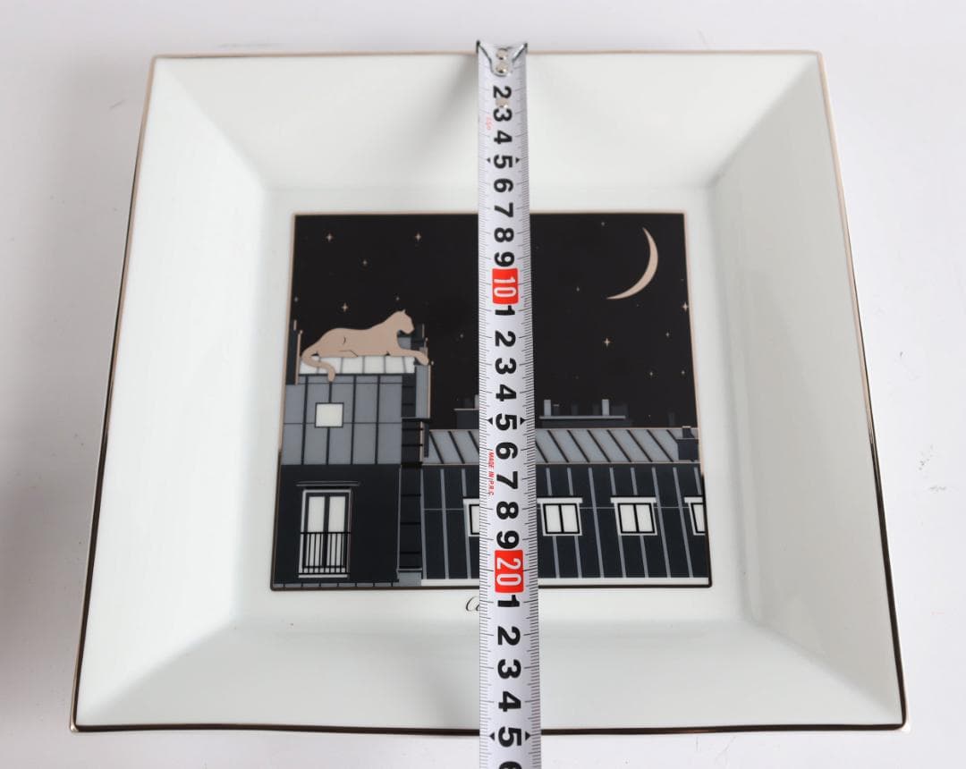 Cartier カルティエ スクエア パンテール プレート 豹