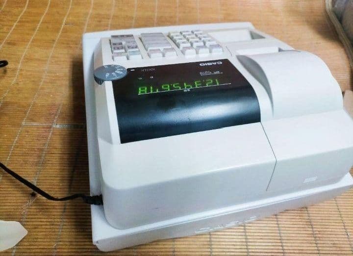 カシオレジスター　100ER　簡単便利特殊　送料込　077277