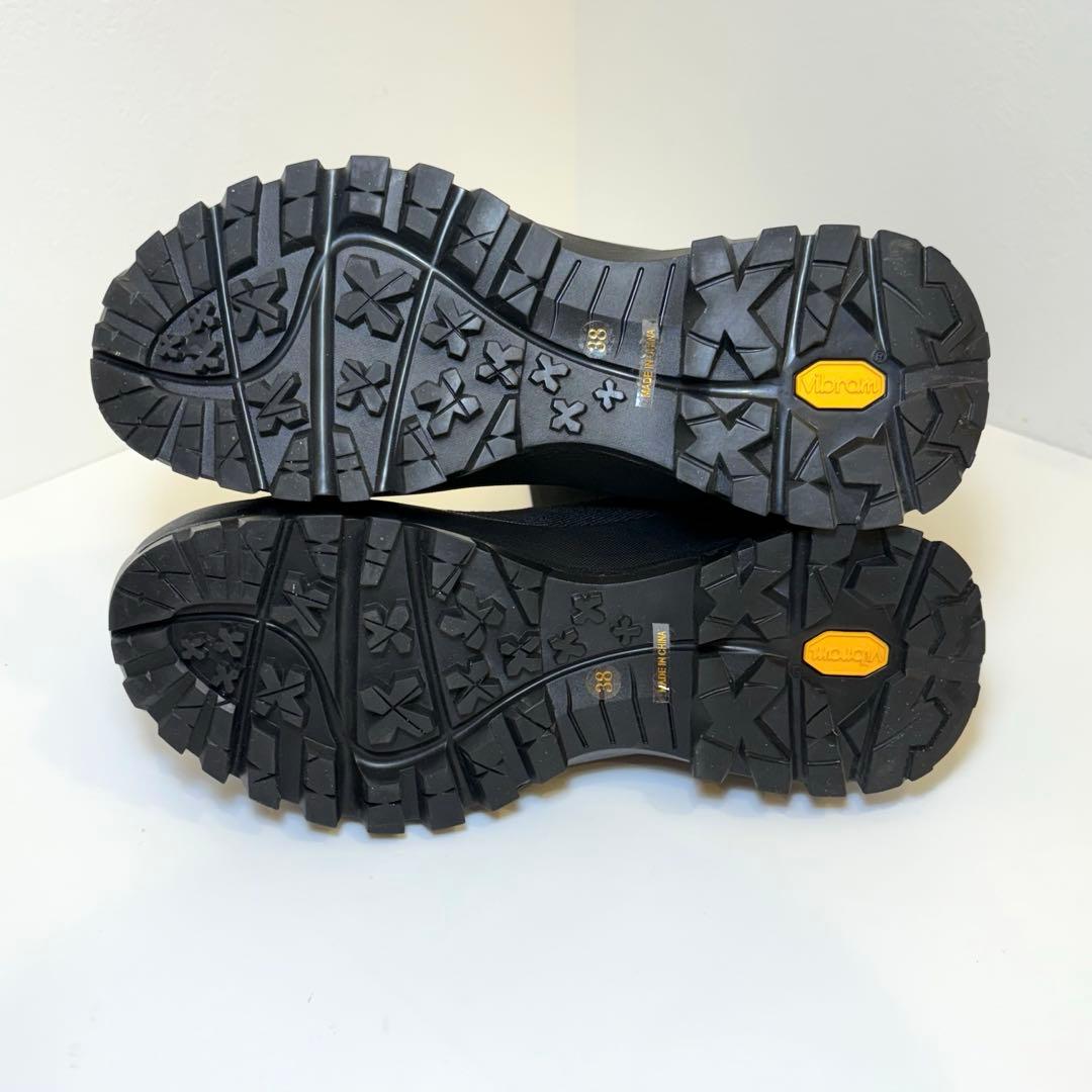 (極美品)フライアイディー ニットショートブーツ24.5cm