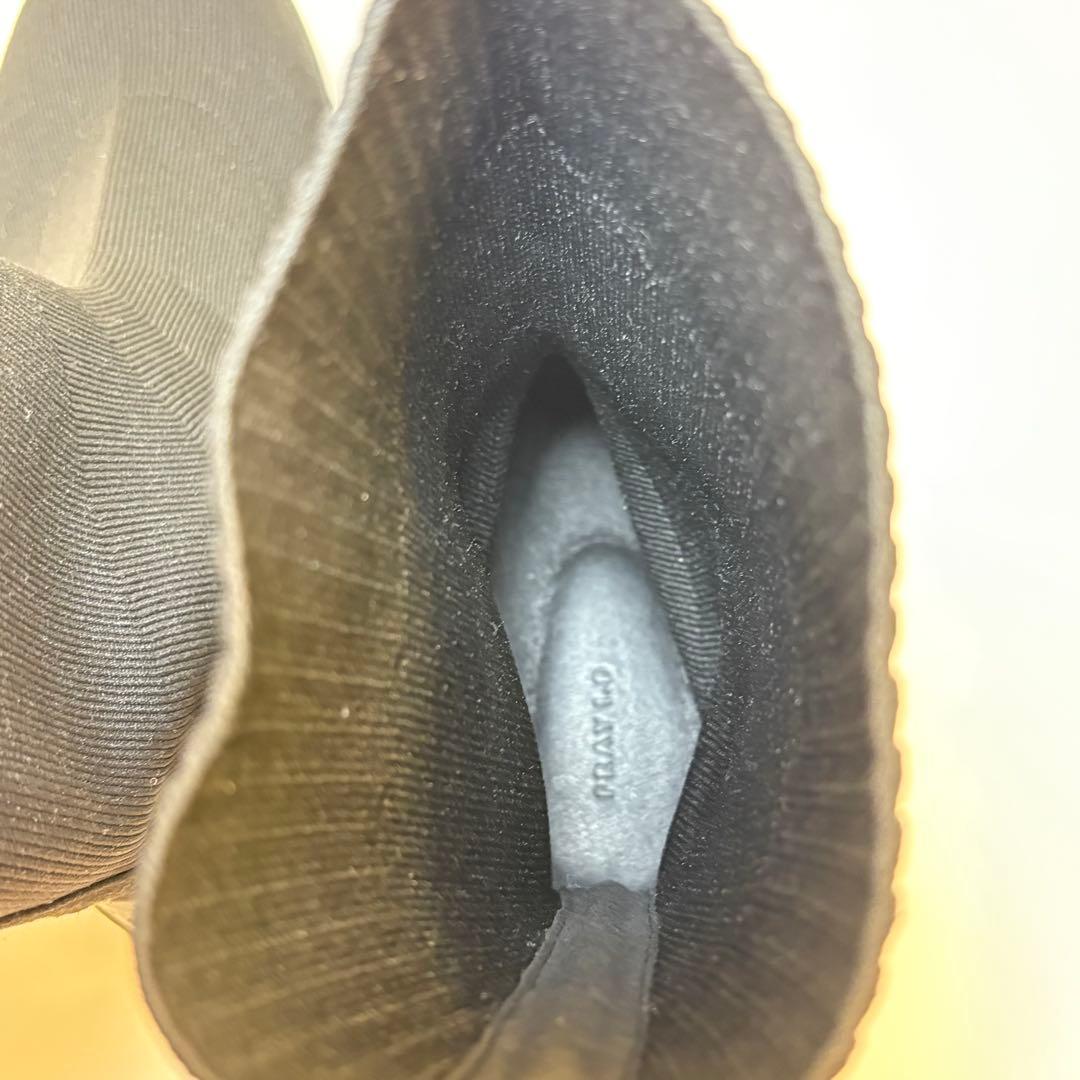 (極美品)フライアイディー ニットショートブーツ24.5cm