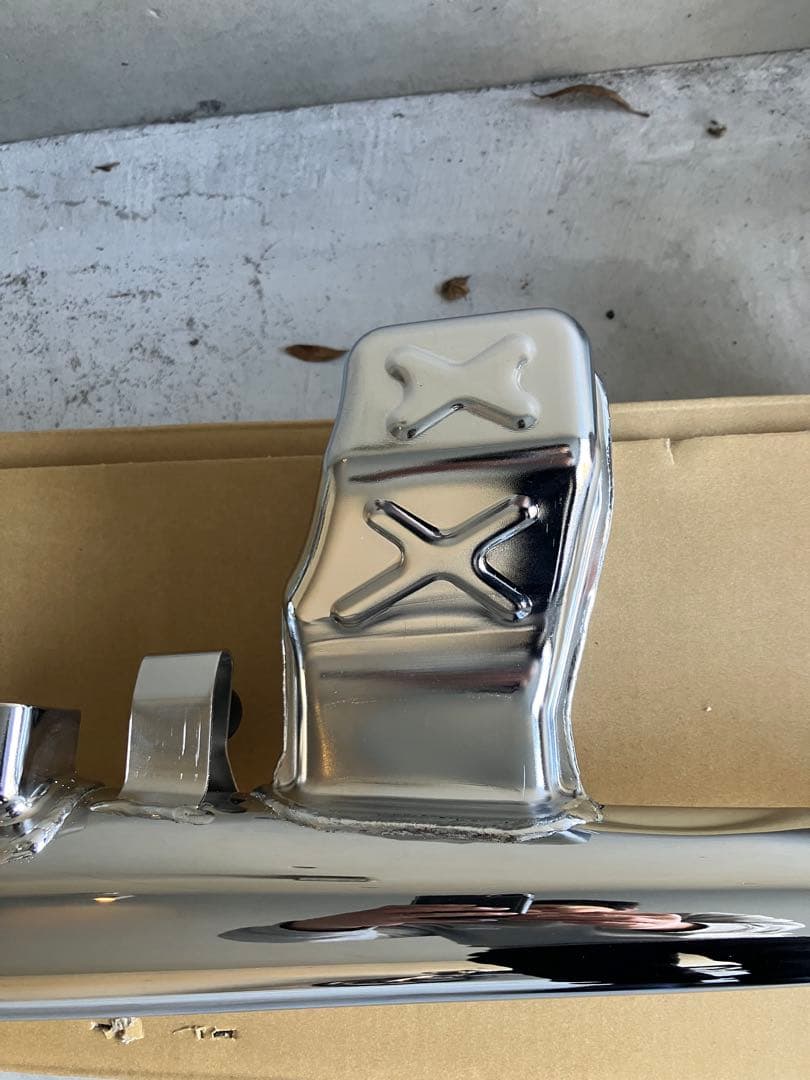 【ほぼ未使用】SR400 プラナス　キャブ車PRUNUS メガホンマフラー