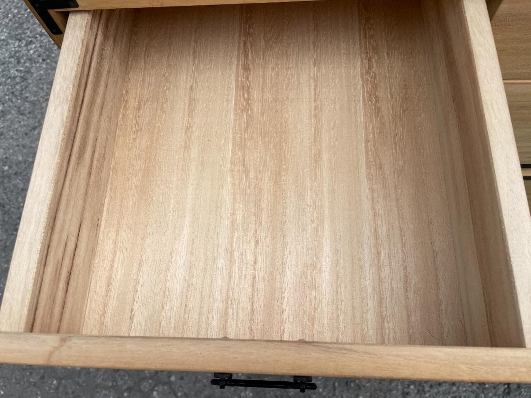 ★ 古家具 高級桐衣装箪笥 H114xW94.5xD44 桐 たんす タンス