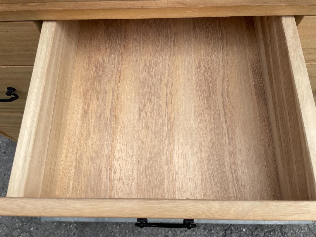 ★ 古家具 高級桐衣装箪笥 H114xW94.5xD44 桐 たんす タンス