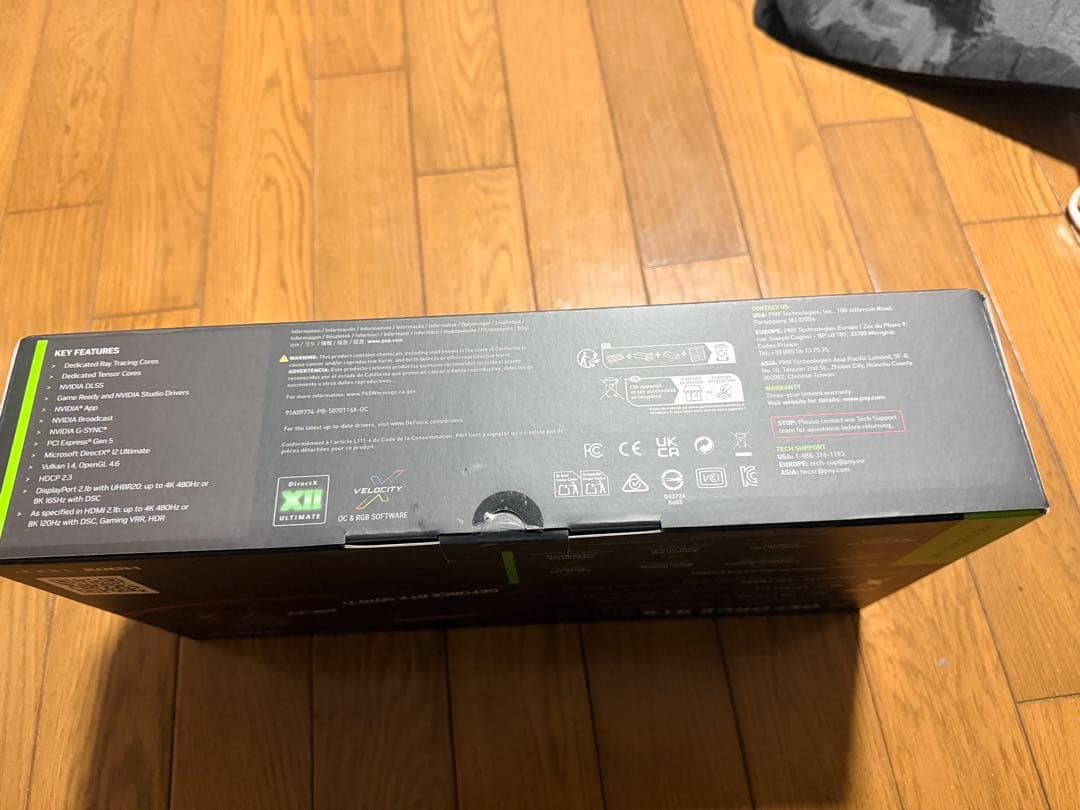 カ*ヤ様 (新品未開封) PNY GeForce RTX 5070 Ti 16G