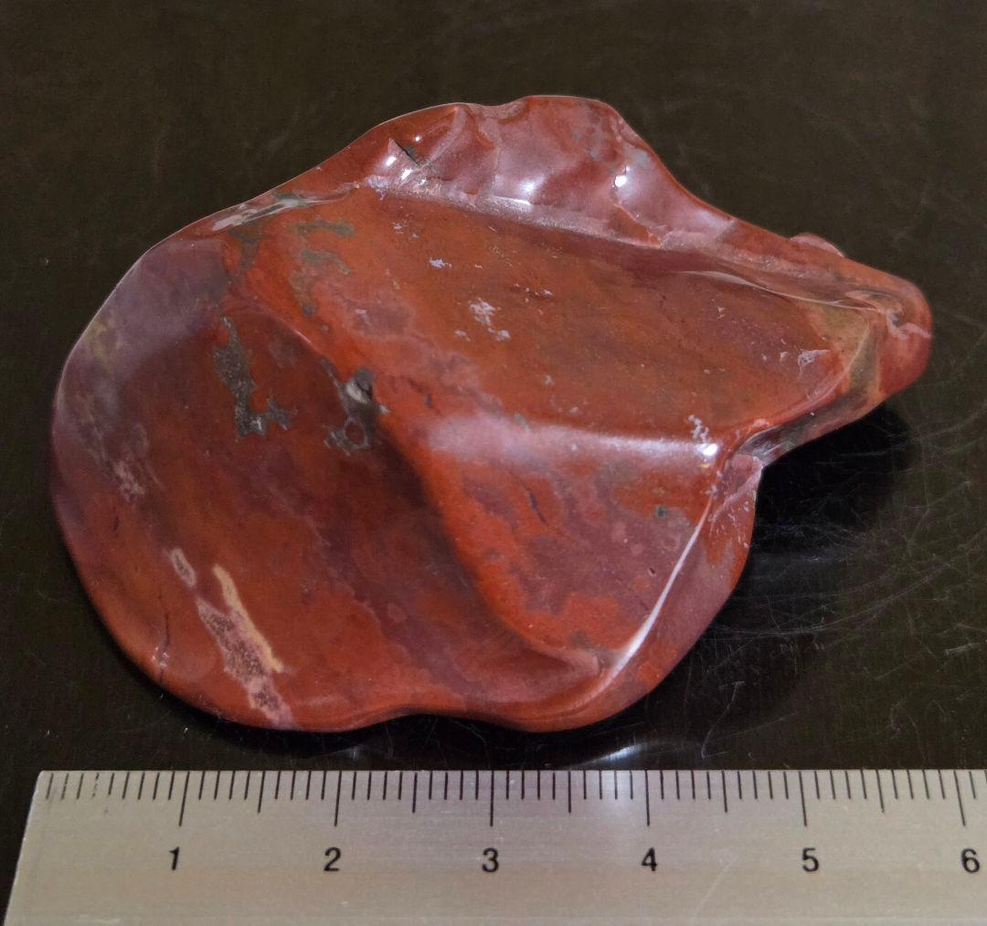 ジャスパー　ルース　磨き石　スライス　原石　４点セット　373g