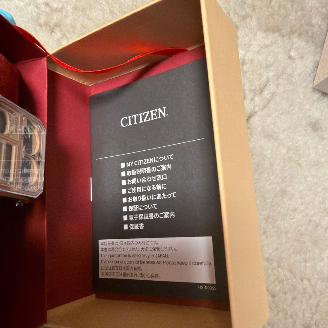 Citizen アナデジテンプ　上野駅開業140周年　485特急ひたち