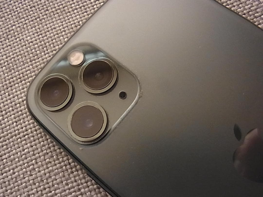 値下げ 美品Apple iPhone 11 Pro ミッドナイトグリーン 91%