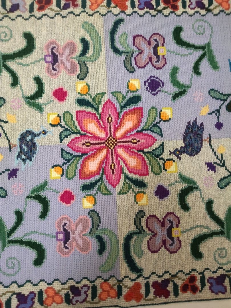 フランスアンティーク 刺繍 壁飾り ハンドステッチ タペストリー ポスター# 2