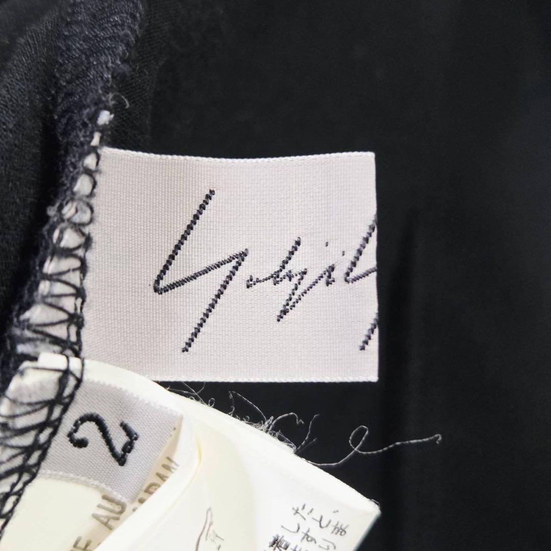 YOHJI YAMAMOTO ヨウジヤマモト 黒 カーディガン 2　1584