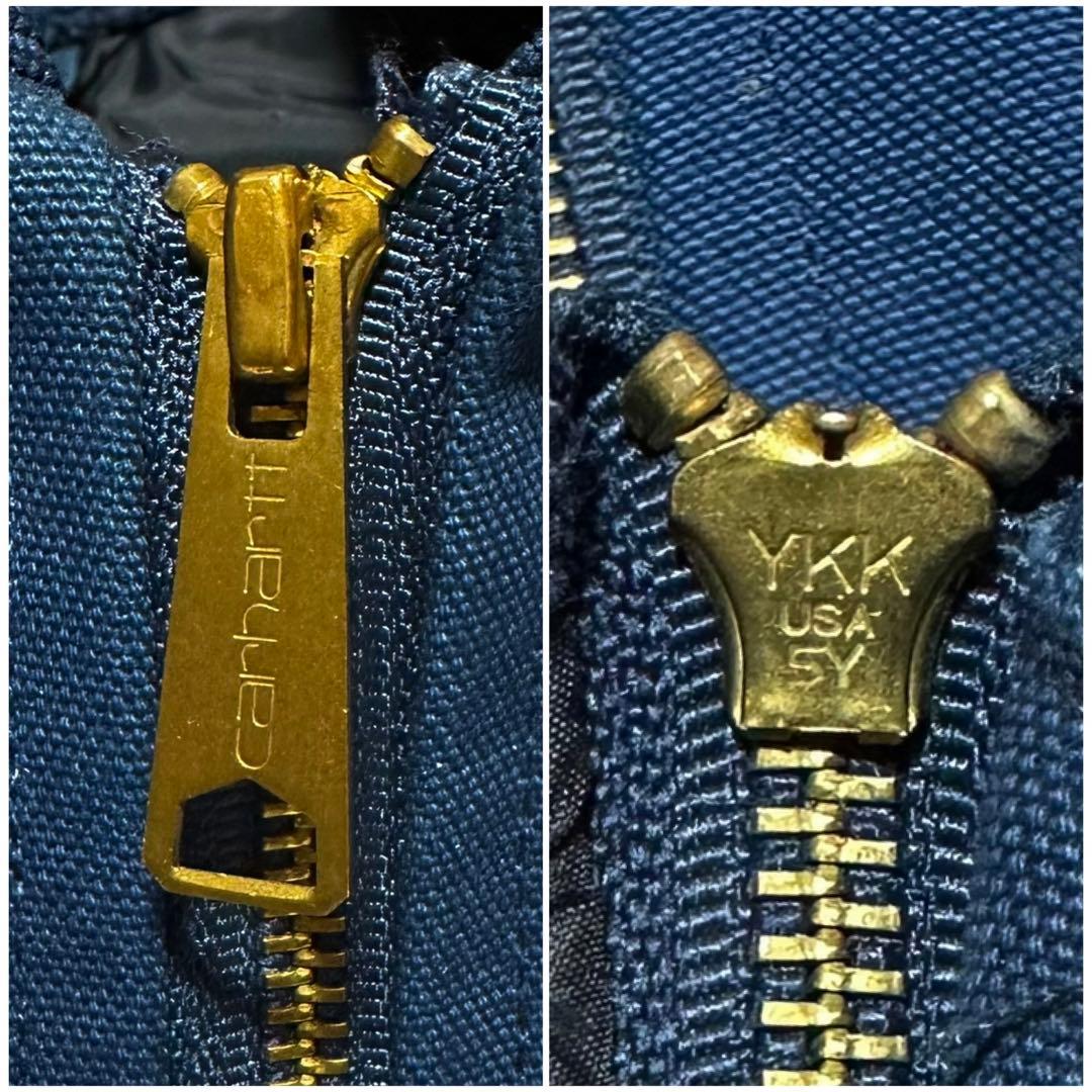 美品　00s USA製　カーハート　ダック生地　腰ゴム　ベスト　サイズ3XL