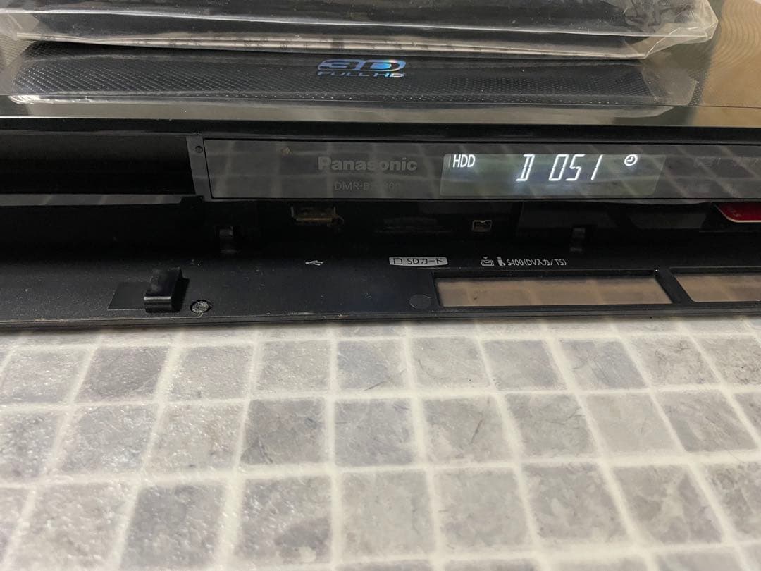Panasonic DMR-BZT800 ブルーレイレコーダー 動作品