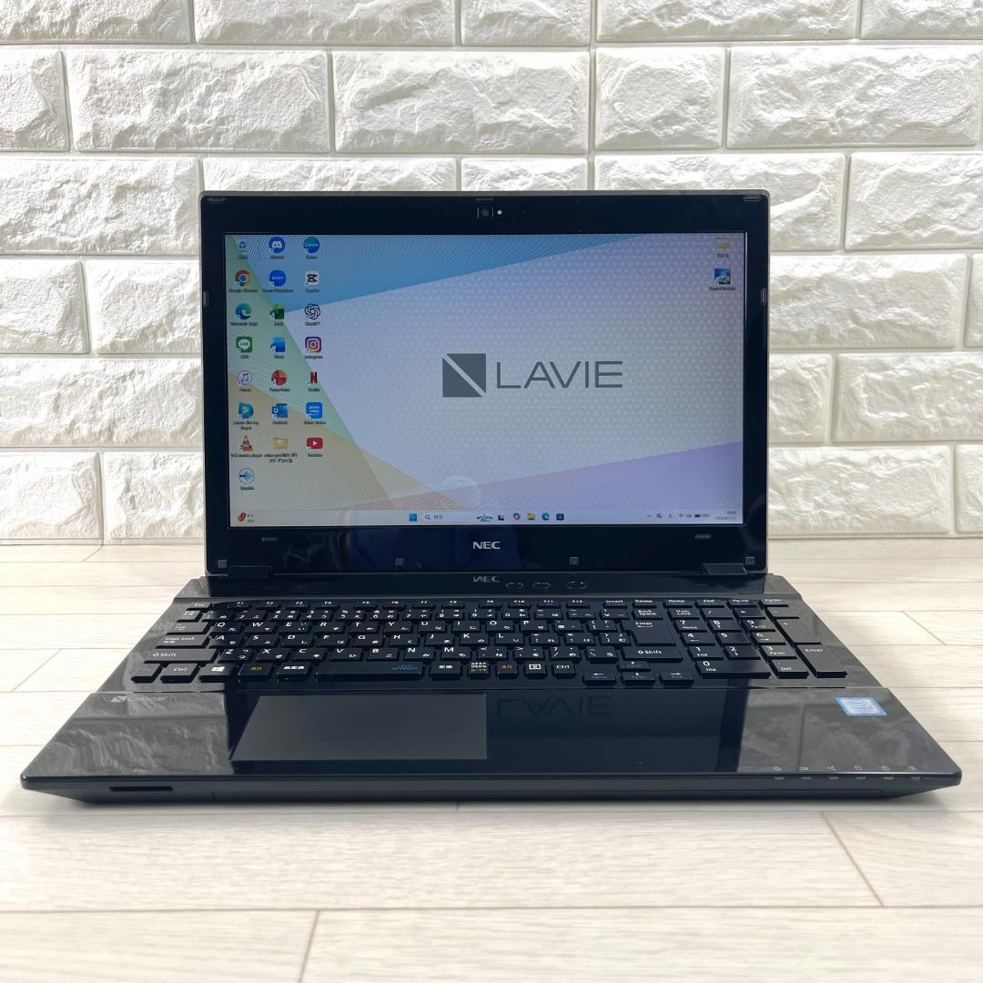 NEC LAVIE i7 新品SSD メモリ8GB オフィス付き ノートパソコン