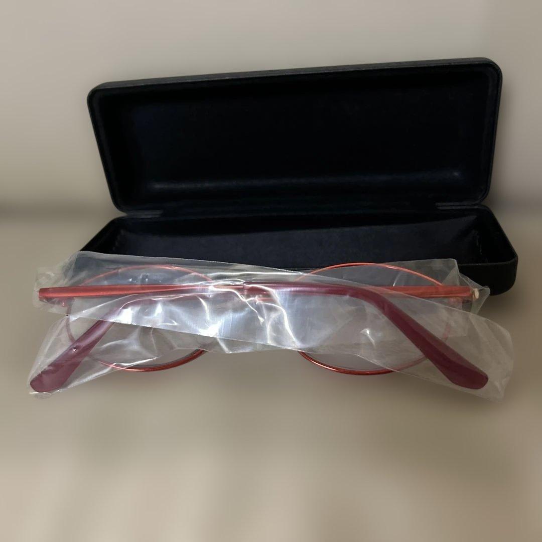 【お値下げ❣️新品】ピントグラス レッドPG-703-RE/T 中度 老眼鏡シニア