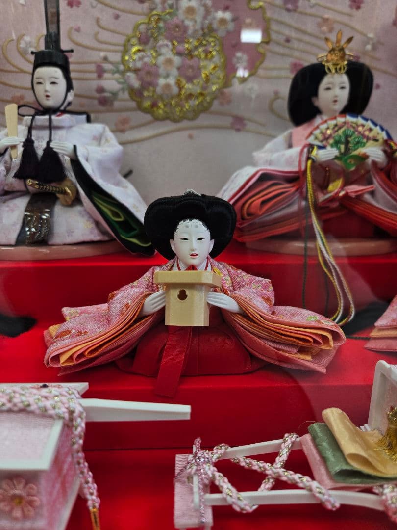 【一点限り】雛人形　ケース飾り　K13