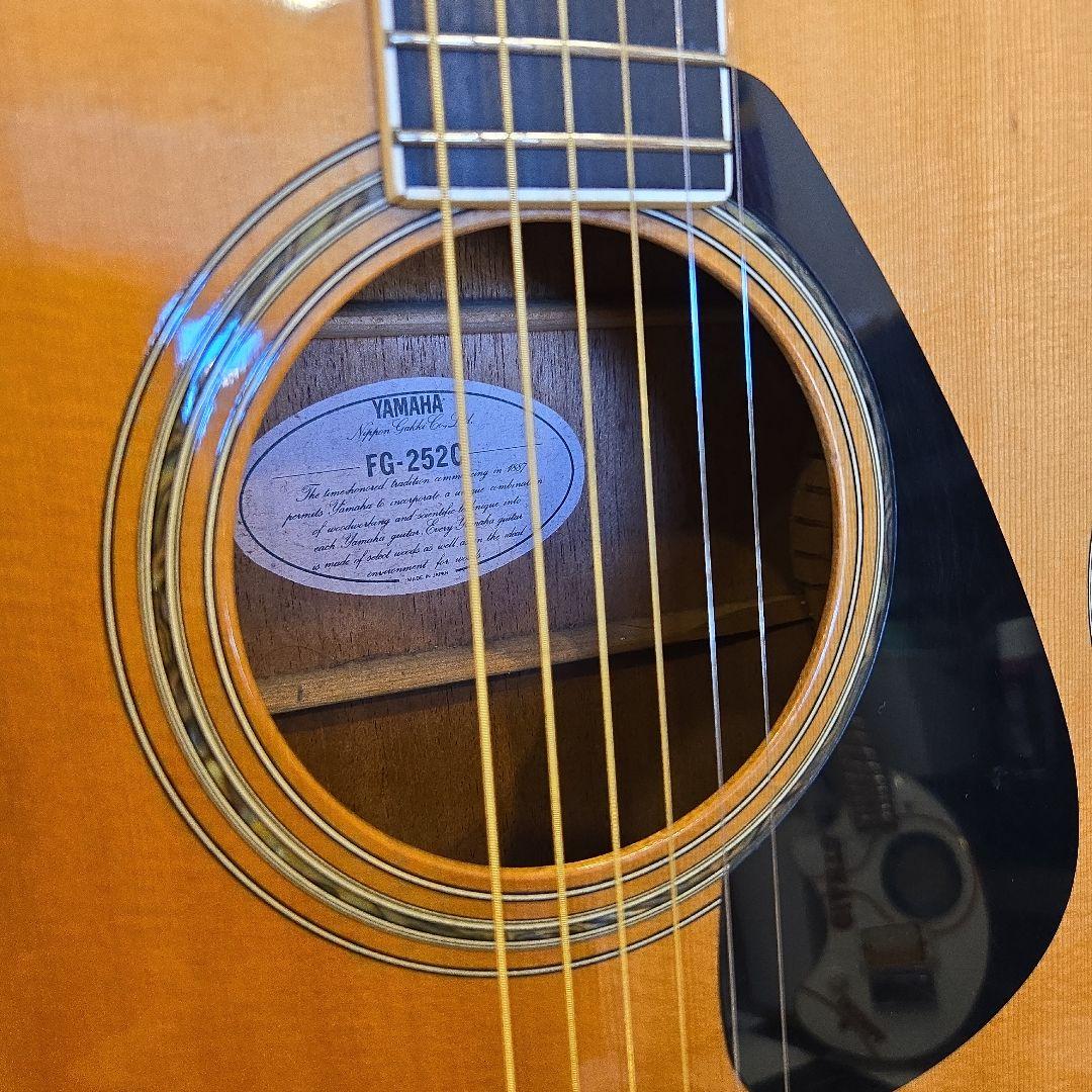YAMAHAオレンジラベル FG-252C アコースティックギター　ビンテージ
