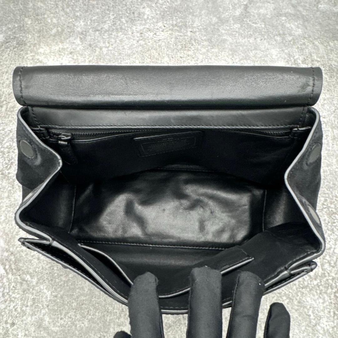 美品　コーチ　ドリフター　ターンロック　2way　ブラック　38389