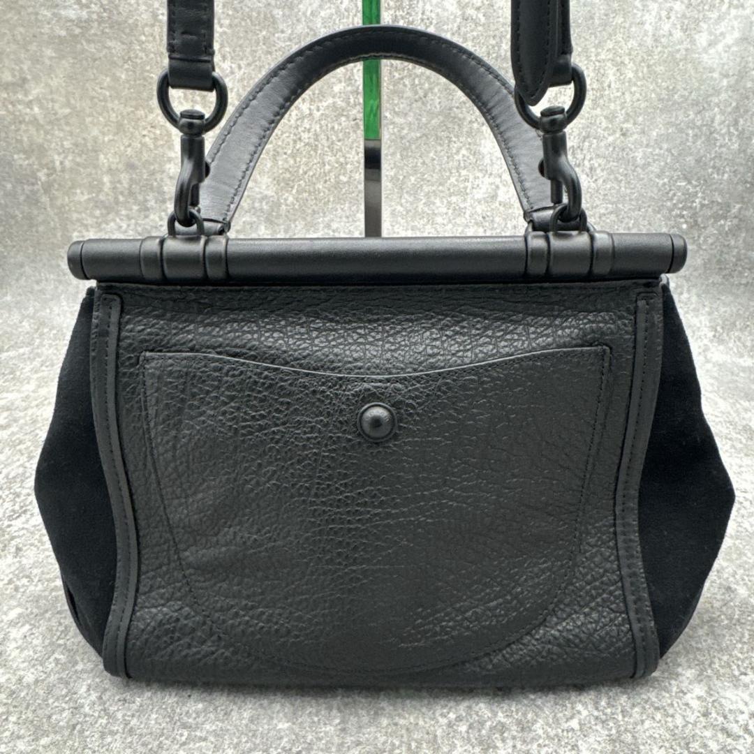 美品　コーチ　ドリフター　ターンロック　2way　ブラック　38389