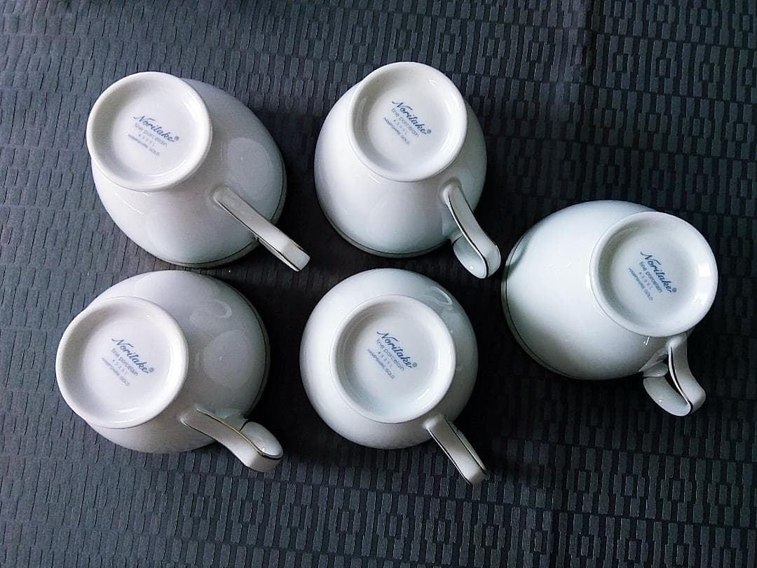 新品　美品　ノリタケ　食器　カップ＆ソーサー　プレート　カトラリー　20点セット