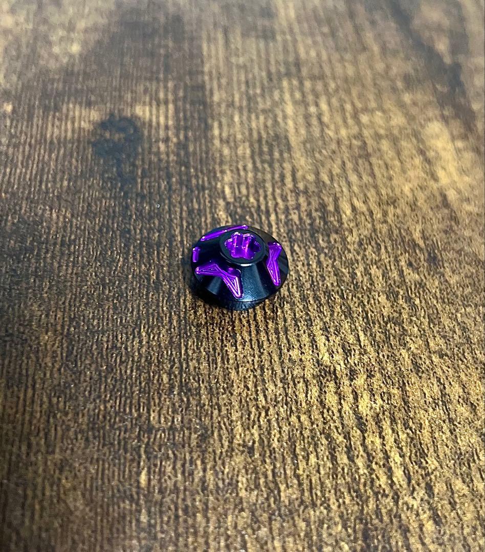 リブレ LIVRE DRT センターナット ブラックパープル ダイワ右用