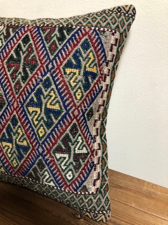 キリムクッションカバー