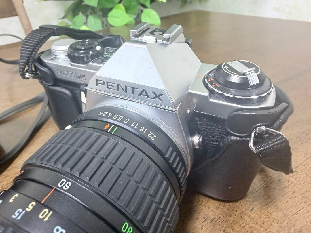 PENTAX ME Super ストロボ、レンズ付き