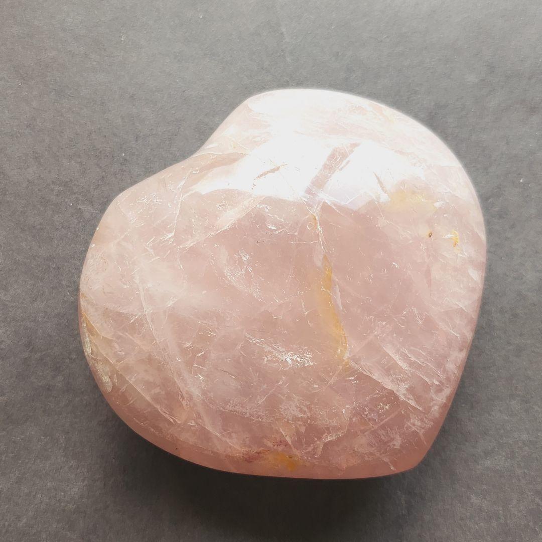 【一点物】ローズクォーツ ハート インテリア 置物✩.*˚