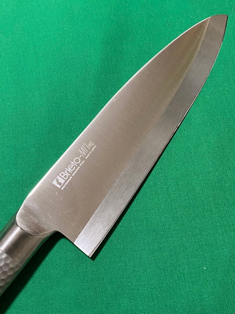 片岡製作所製　和風片刃出刃包丁8寸