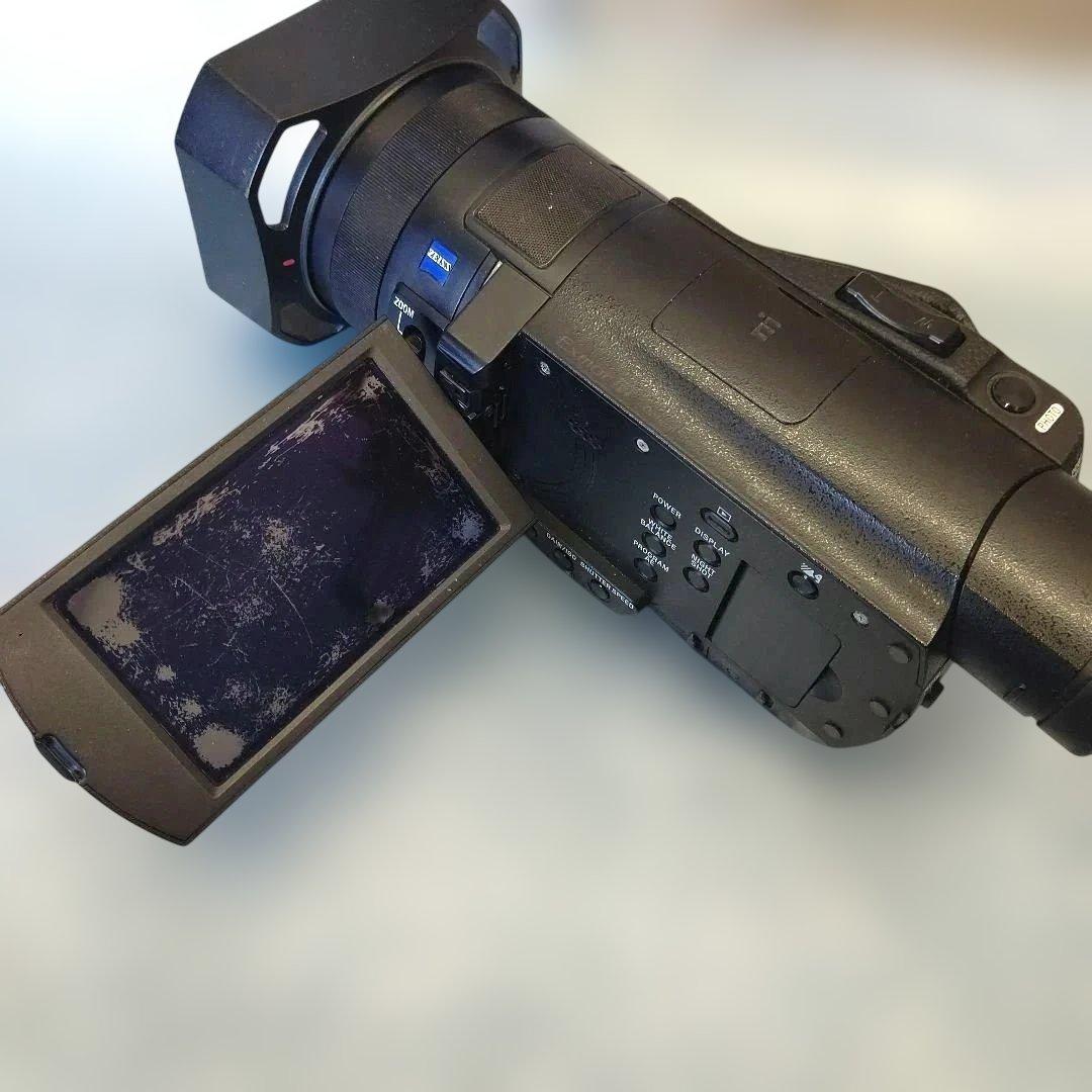 SONY FDR-AX100E NTSC仕様 4Kビデオカメラ