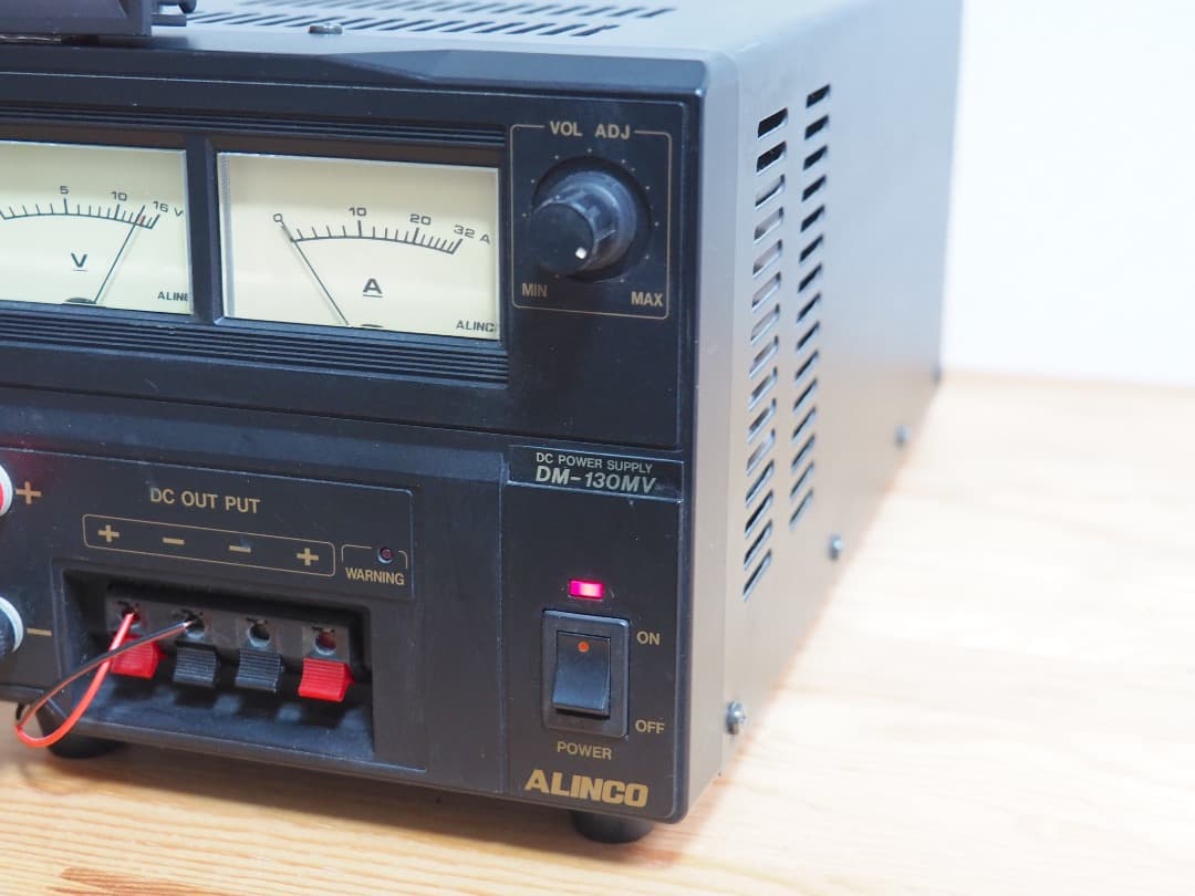 m*o様 ALINCO DM-130MV 32A DC電源 /デジタル電圧計添付
