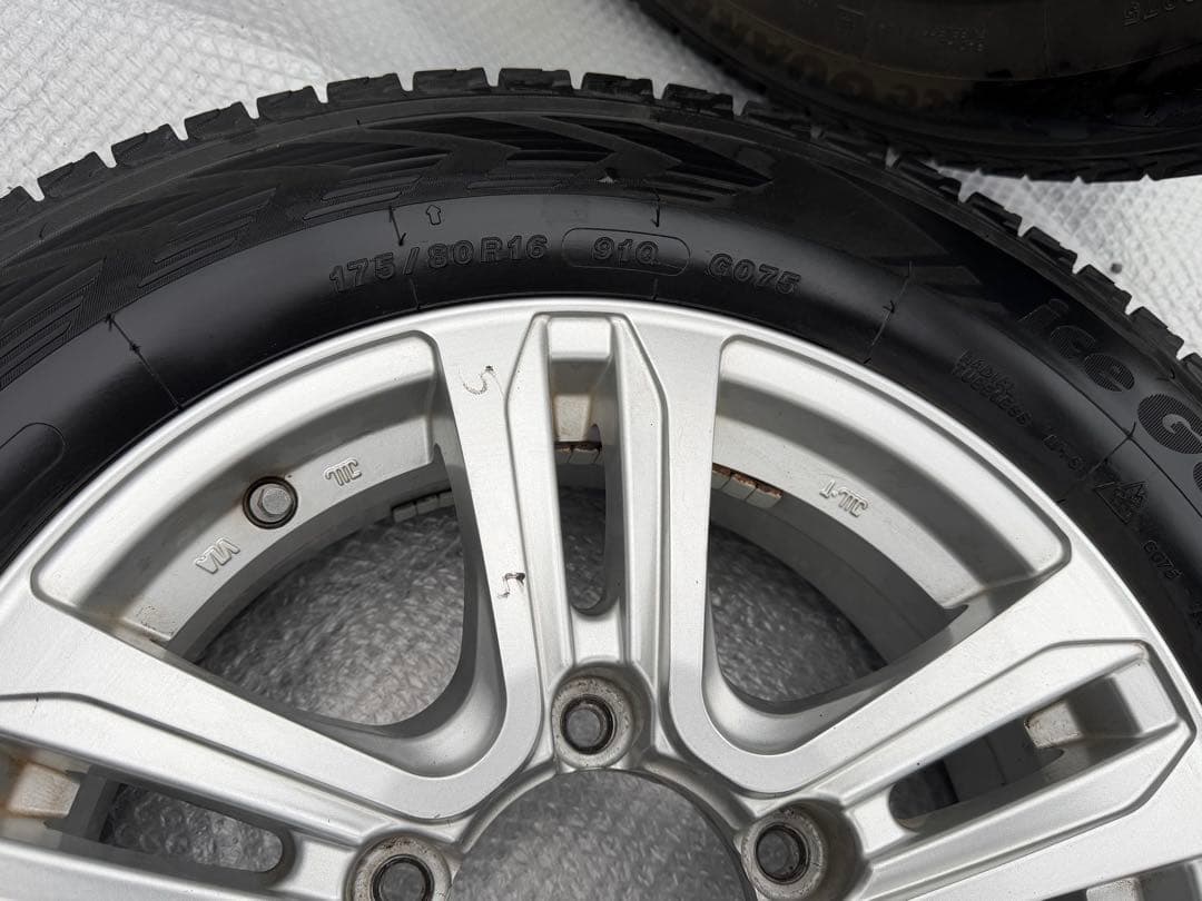 16インチ ホイール・タイヤセット . 175/80/R16