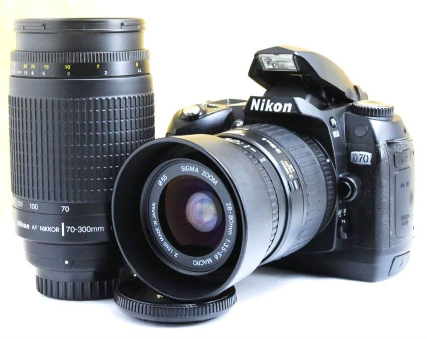 scoco様　NIKON　D70　超望遠⚡️初心者⚡️ダブルレンズ⚡️一眼レフ