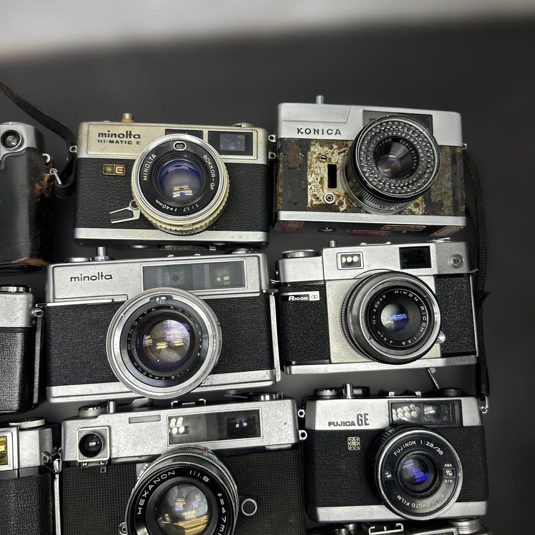 レンジファインダー　カメラ　④ 20台　まとめ　ジャンク　OLYMPUS等