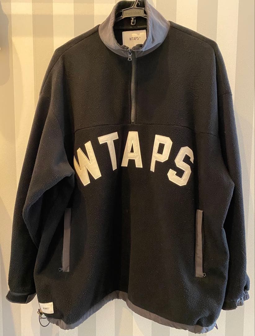 WTAPS フリース ハーフジップ トップス サイズX 03