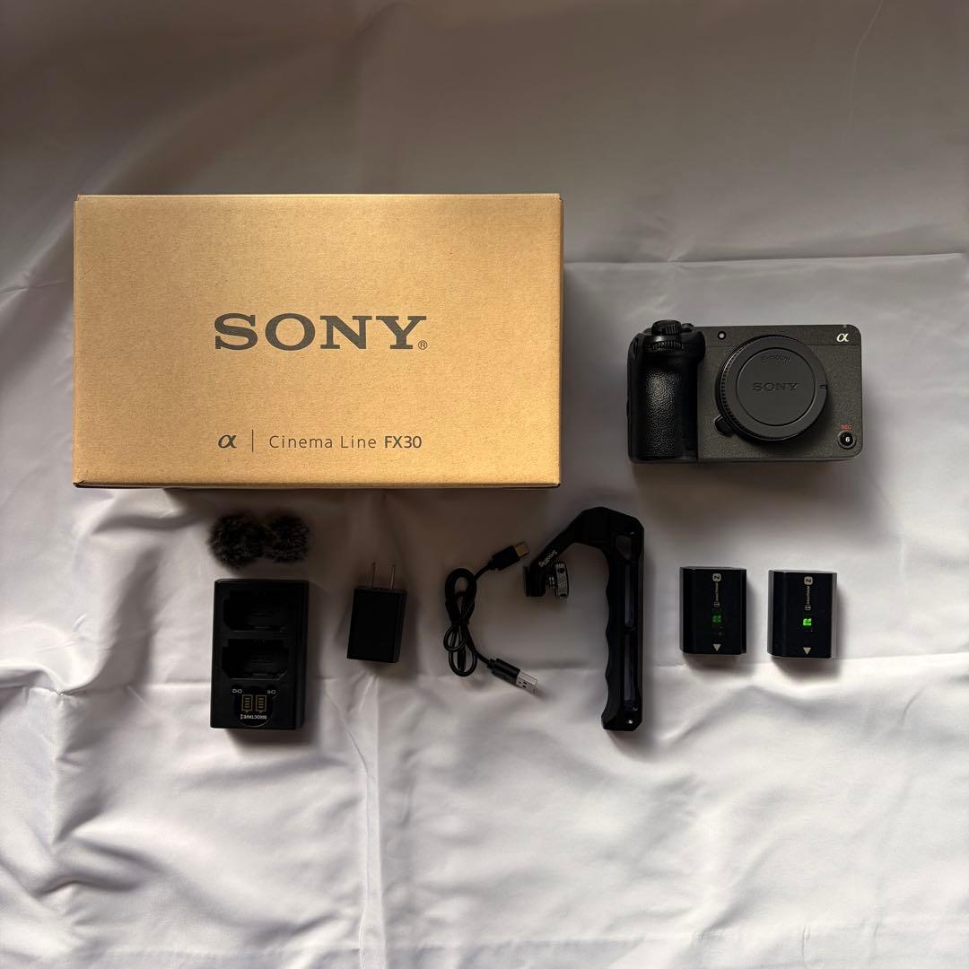 sony ソニー FX30 本体 バッテリー×2 smallrig付属品