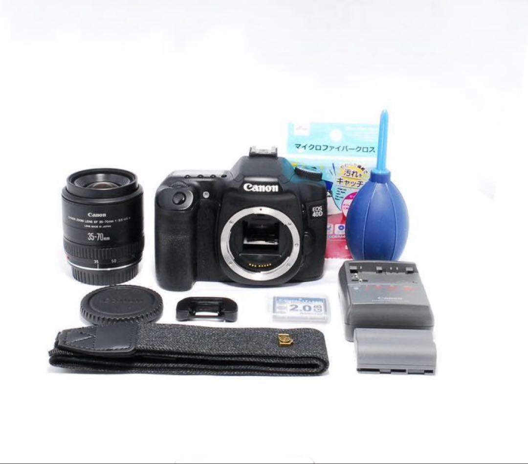 初心者OK❤️Canon EOS 40D❤️一眼レフカメラ