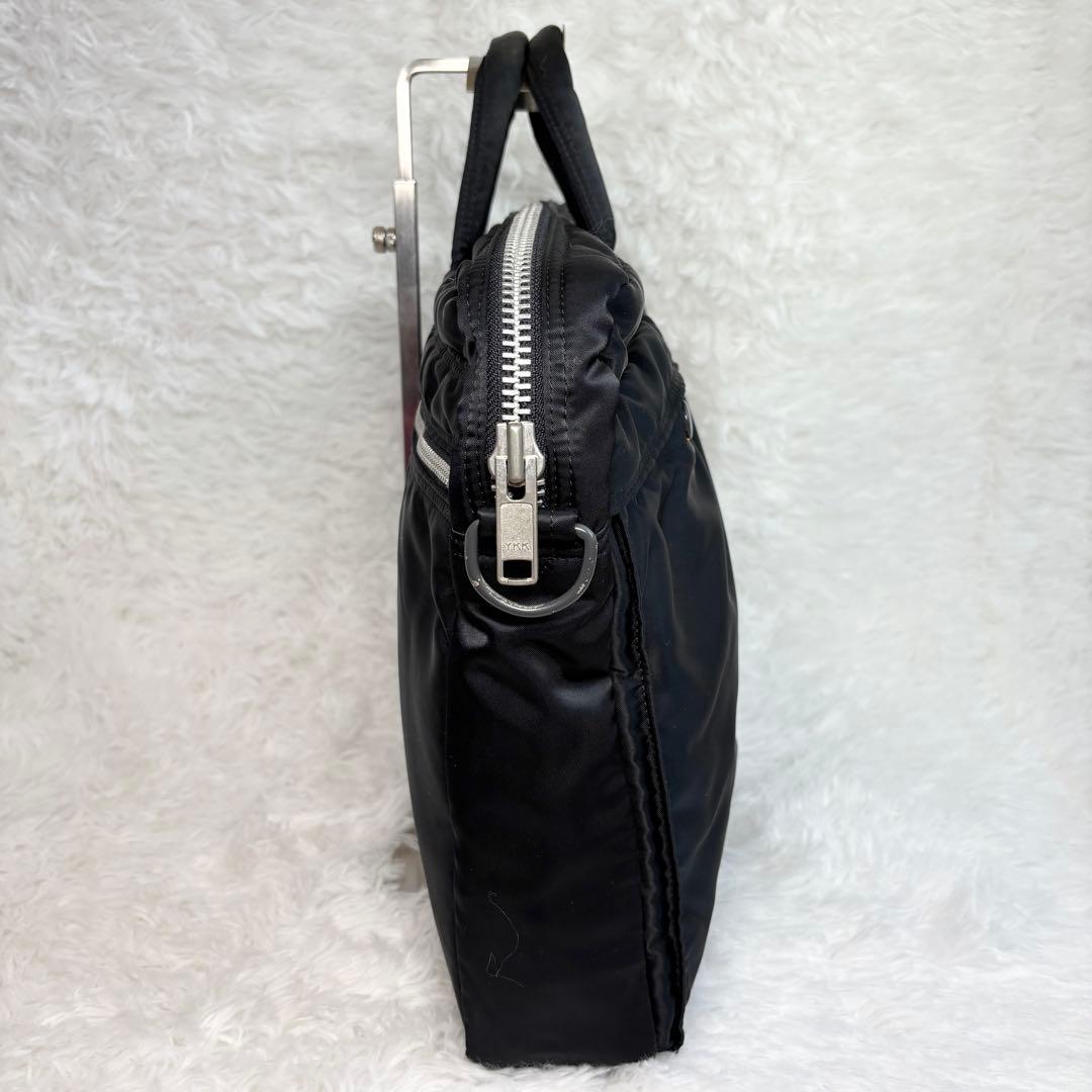 【美品】 PORTER ポーター タンカー 2way ブリーフバッグ ナイロン