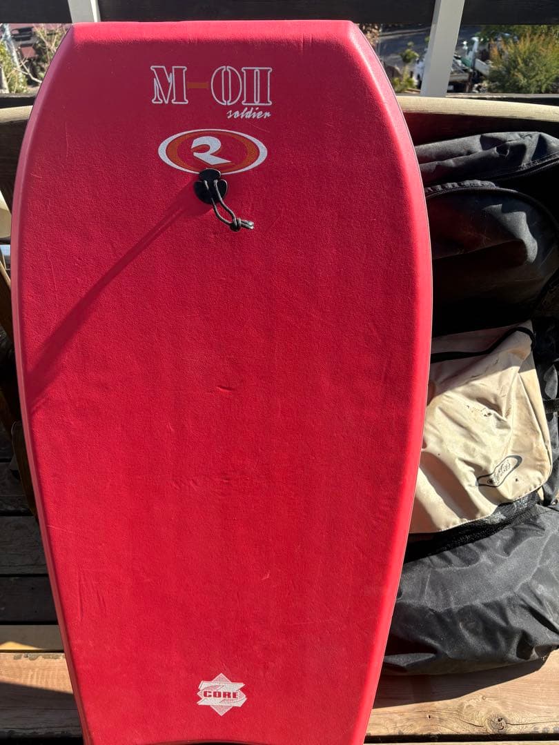 M O II ボディボード 赤
