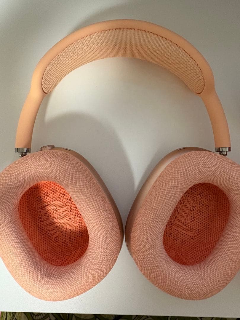 AirPods max 2024年モデル オレンジ 1度のみ使用 最終値下げ