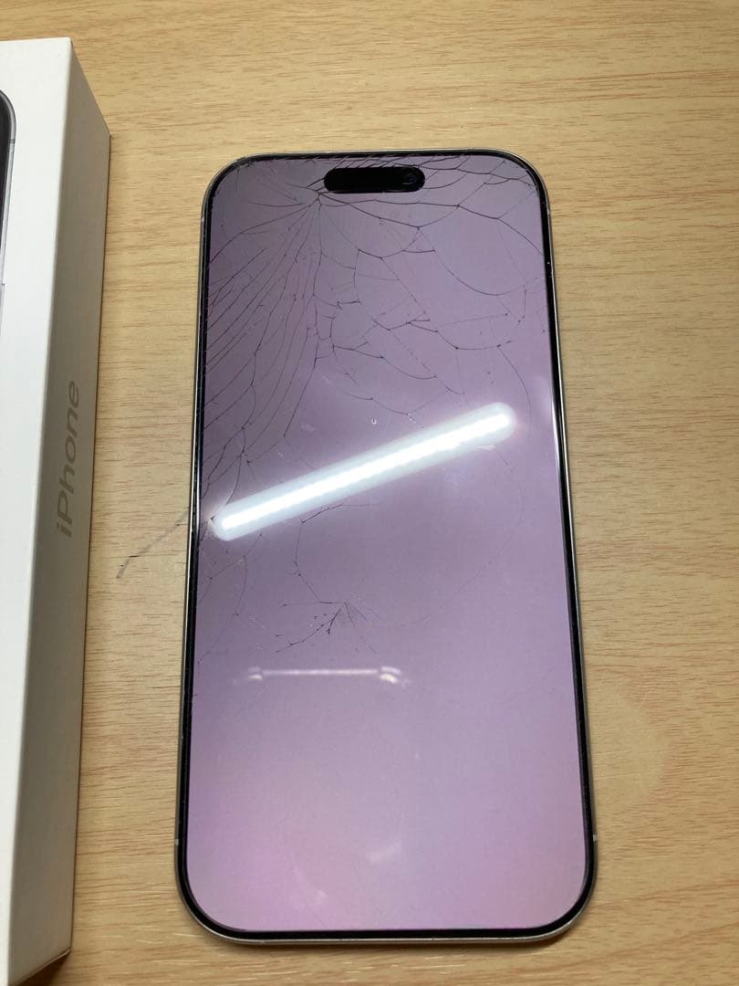 Apple iPhone 16Pro 　256GB ホワイト 本体　ジャンク