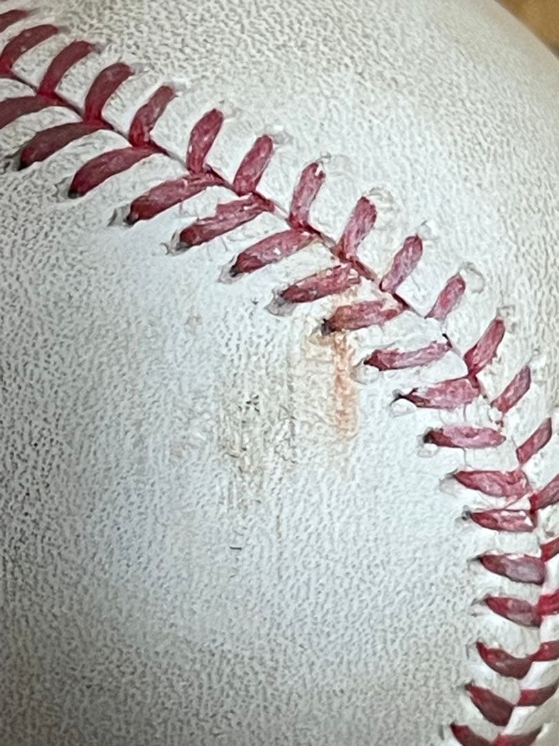 佐々木朗希　ルーキーイヤー! 2025年ゲーム実使用ボール　MLB