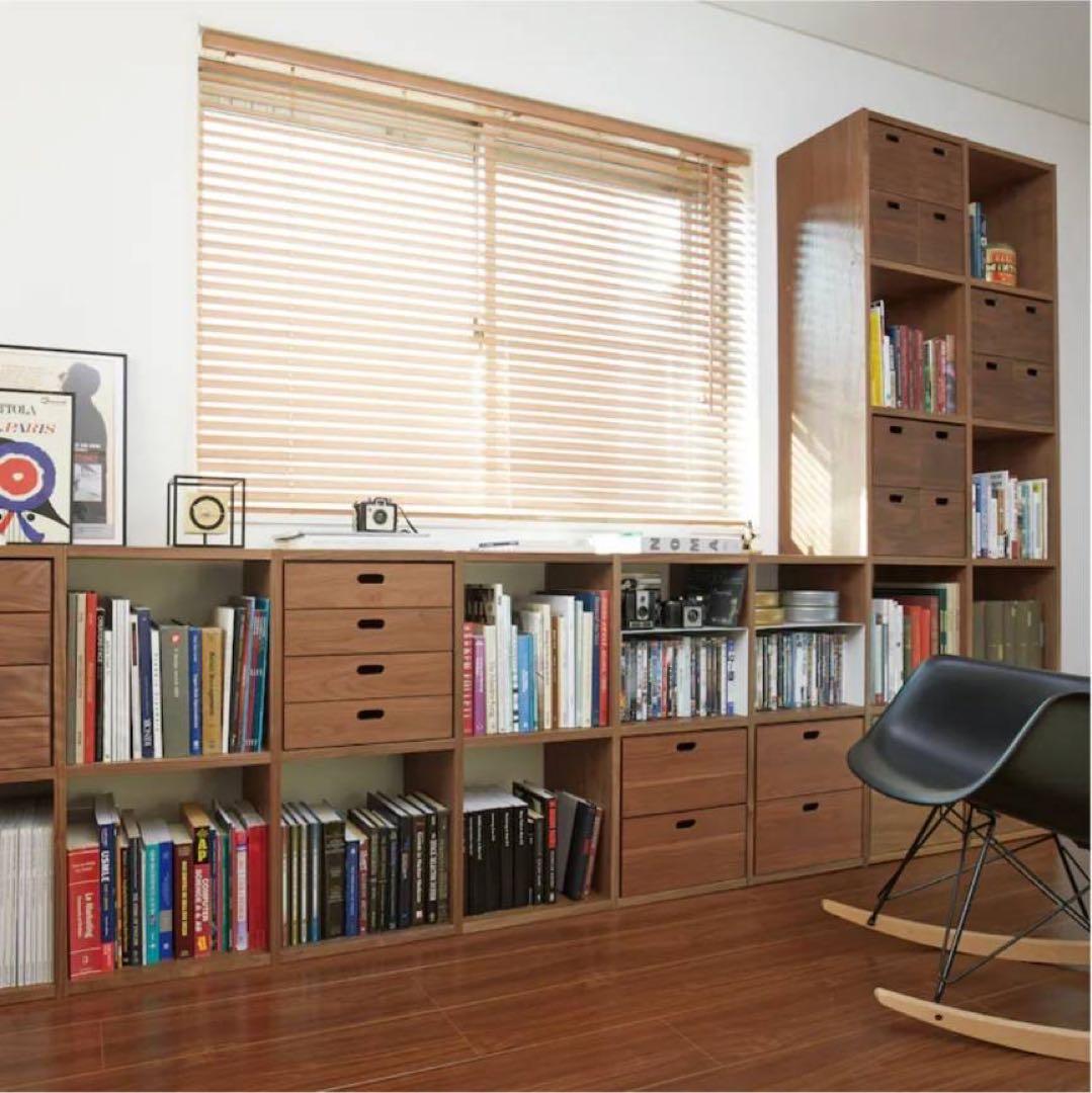 ■送料込■無印 MUJI スタッキングシェルフ 木製家具 棚 ラック