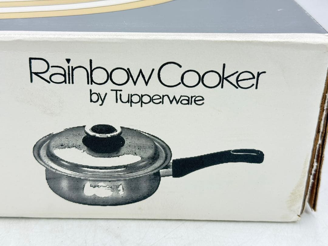 新品未使用 タッパーウェア レインボークッカー 19cm片手鍋