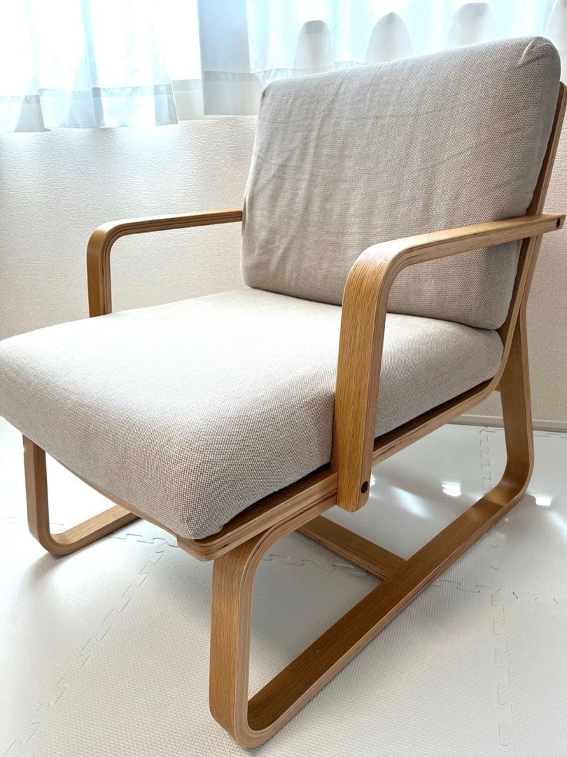 無印良品 リビングでもダイニングでもつかえるソファチェア