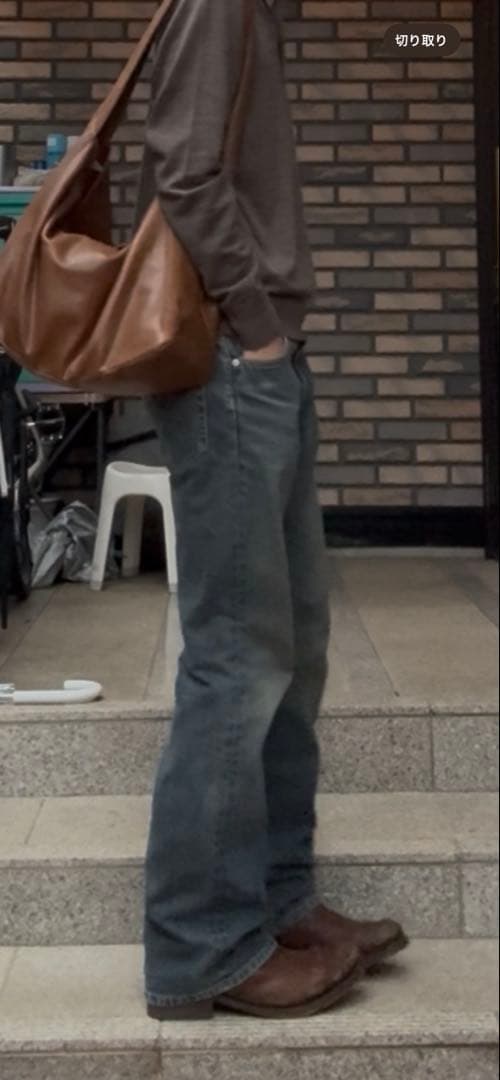 whoop de doo エンジニアブーツ ブラウン