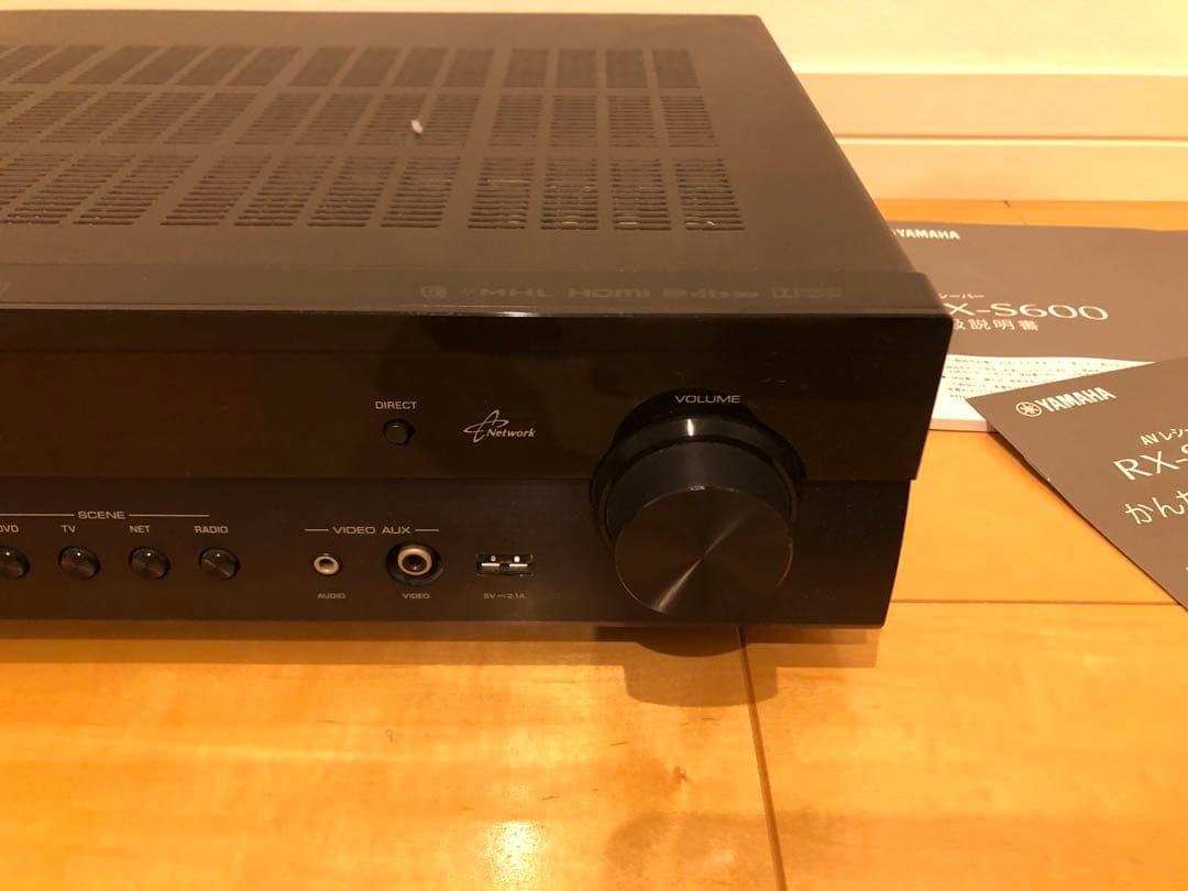 YAMAHA RX-S600 AVアンプ ブラック
