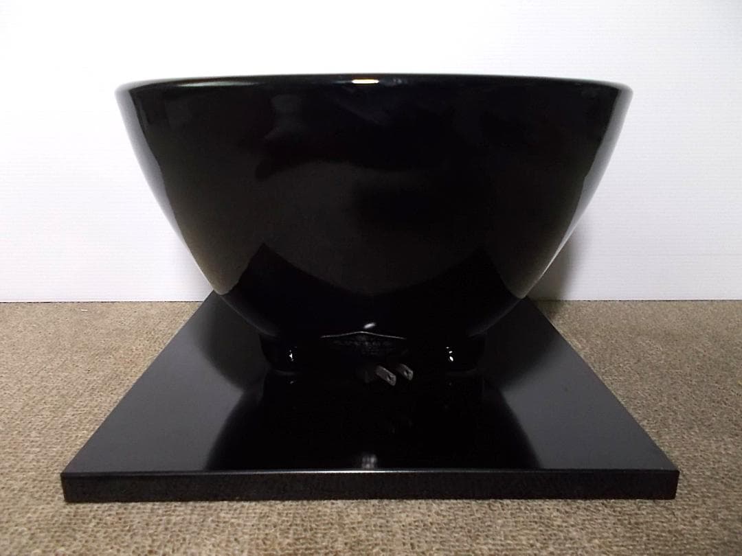 茶道具 富士釜 茶釜 真塗風炉型野々田電熱器 動作品 送料込み