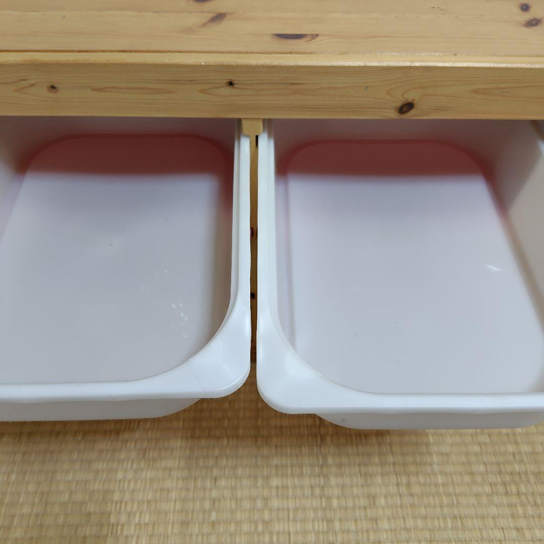 IKEA トロファスト おもちゃ箱 棚 シェルフ 収納ボックス