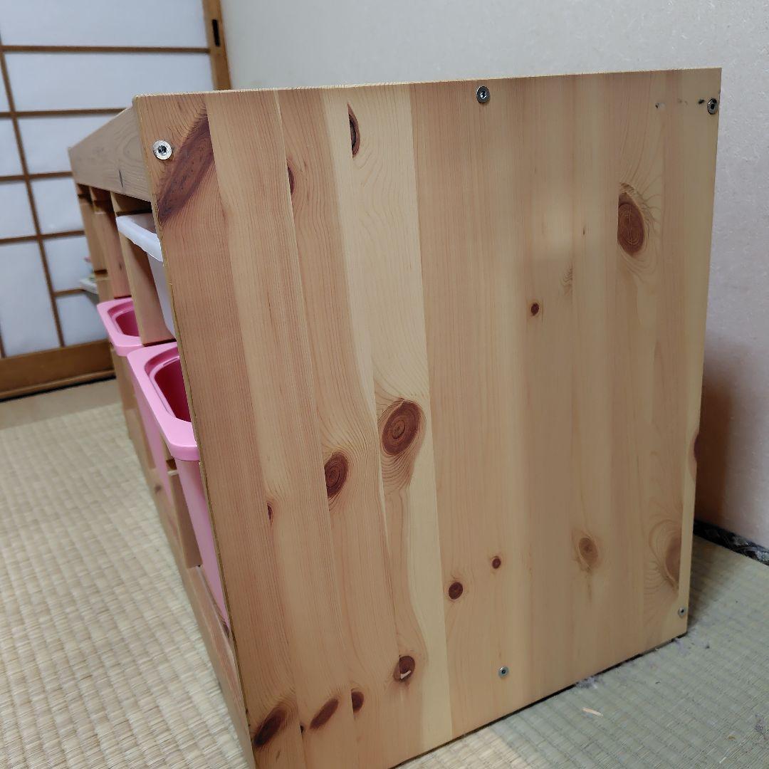 IKEA トロファスト おもちゃ箱 棚 シェルフ 収納ボックス